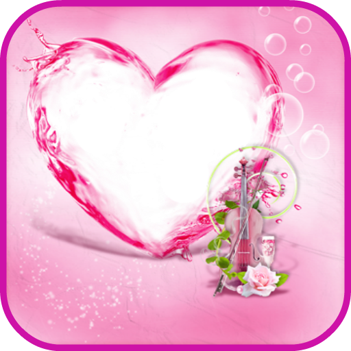 Pink Heart Frames  Icon