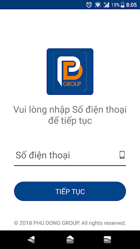 Android application PHU DONG Citizen screenshort