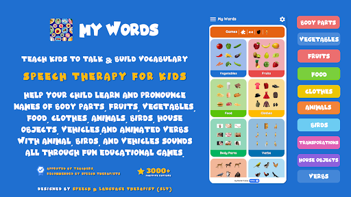 My Words: Kids Speech Therapy 1