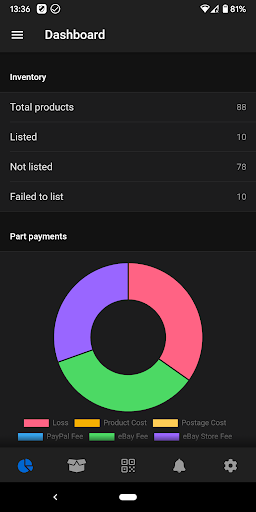 Android application Ad-Lister screenshort