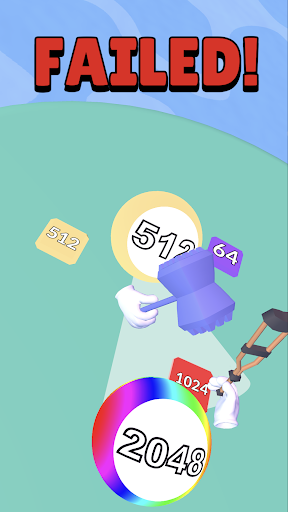 Android application 2048 Arena.io screenshort