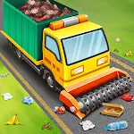 Cover Image of Télécharger Kids Road Cleaner Truck Game  APK