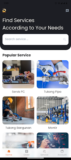 Android application RENTS screenshort