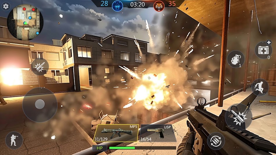 #6. FPS Modern Arena (Android) De: FPS Shooter & Action Game
