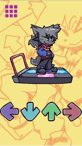 FNF Fireday night funny mod character test