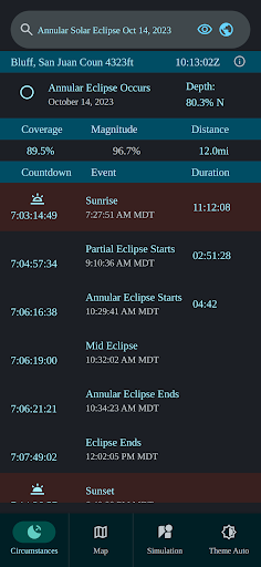 Eclipse Explorer Plus Screen 3