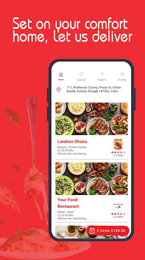 Your Foods Screen 2