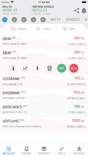 Android application CSBL screenshort