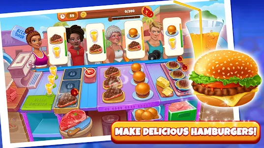louco jogo hambúrguer cozinhar - Download do APK para Android