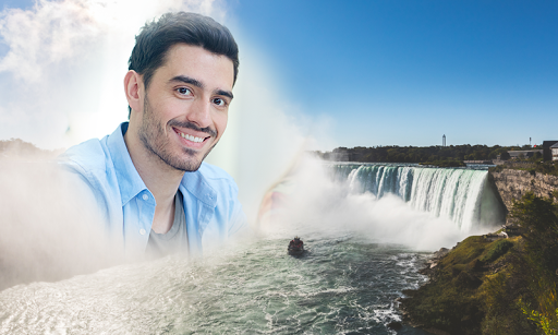 Android application Waterfall Photo Frames screenshort