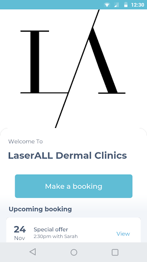 Android application LaserALL Dermal Clinics screenshort