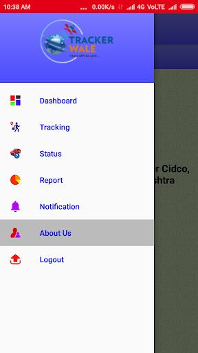 Android application TrackerWale screenshort