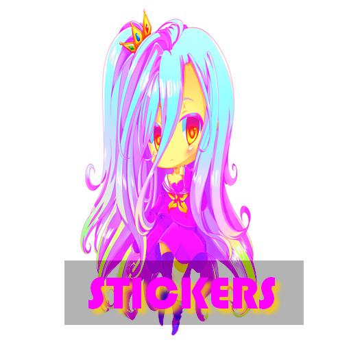 Anime Stickers 2023 GIF logo