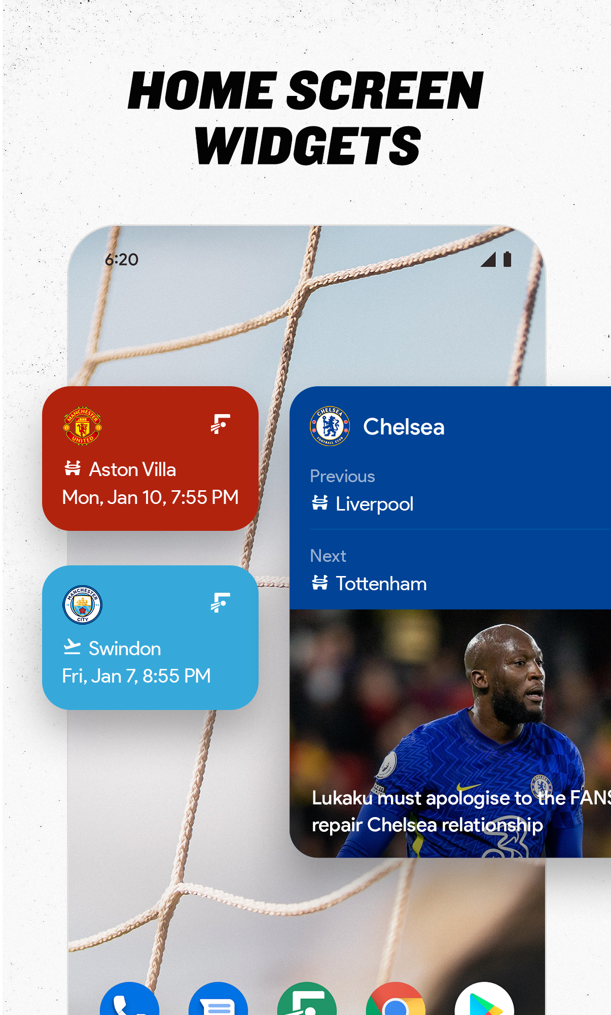 Android application FotMob - Soccer Live Scores screenshort