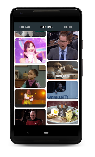 Android application Funny GIF screenshort