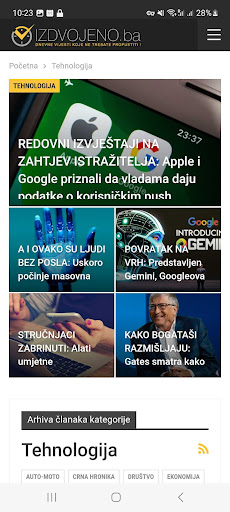 Izdvojeno.ba Screen 3