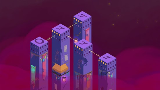 Mystic Pillars: Screenshot di un puzzle game