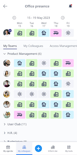 WorkplaceToBe Screen 2