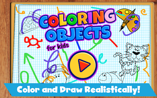 Android application Coloring Objects For Kids screenshort