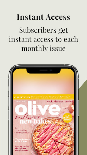 Screenshot of olive Magazine