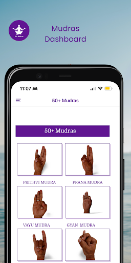 50+ Mudras-Yoga Poses Screen 3