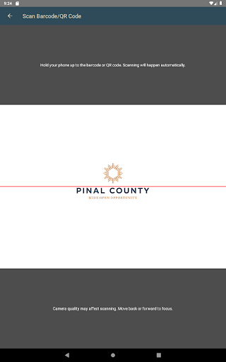 Pinal County Property Tax Screenshot
