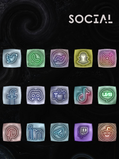 Android application Rusteo - Icon Pack screenshort