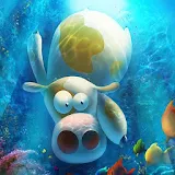 Cow Clash: World of Fishing. Water Adventure Game icon
