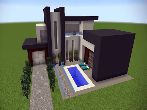 New Modern House for Mineu273fu273fu273fcraft - 500 Top Design 6.7.77 Screenshots 5