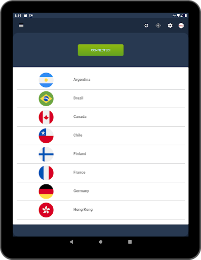 Free Unlimited VPN - USA, Canada, Europe, Latam 3.8.3.5.6 Screenshots 7