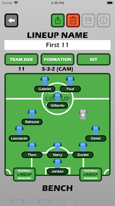 Football Lineup Managerのおすすめ画像2