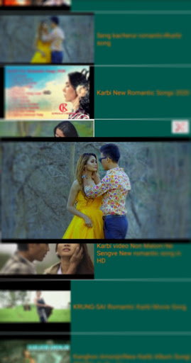 Android application Karbi Hit video Song करबी गाने screenshort