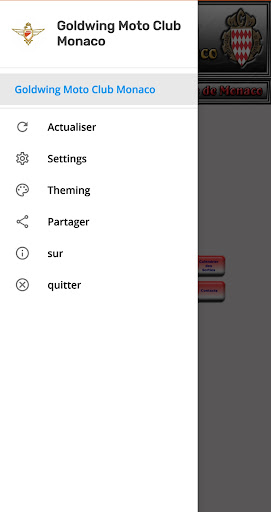 Android application Goldwing Moto Club Monaco screenshort