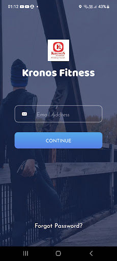 Android application Kronos Fitness screenshort