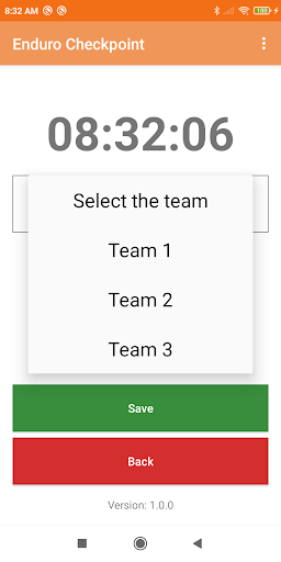Enduro Checkpoint Screen 3