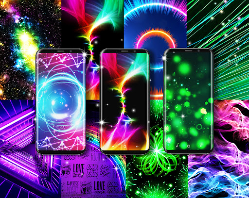 Glowing live wallpaper Screen 2