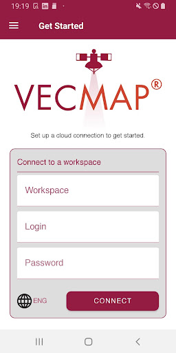 Android application VECMAP screenshort