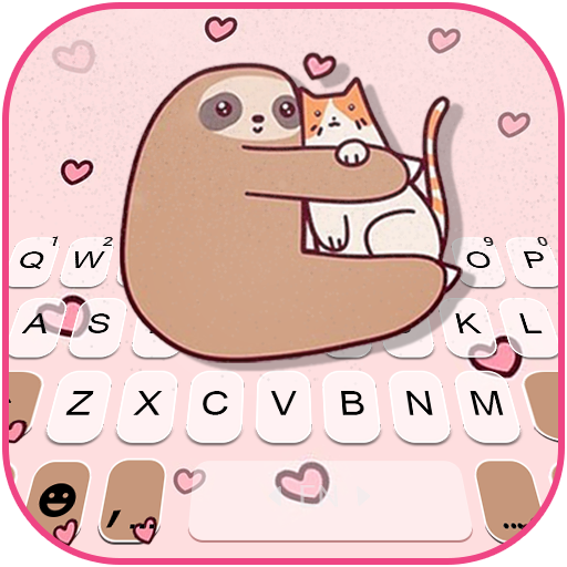 Animal Love Keyboard Backgroun logo