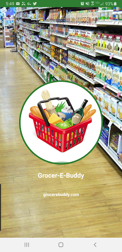 Android application Grocer-E-Buddy screenshort