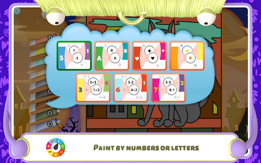 Screenshot of Color by Numbers - Halloween