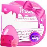 Pink SMS icon