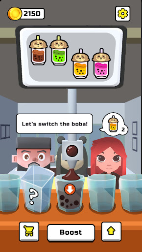 Android application DIY Boba Tea: Cafe Simulator screenshort