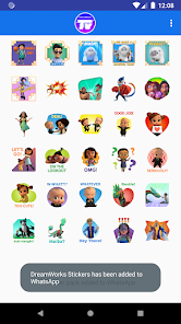 Screenshot 16 DreamWorks TV Sticker Pack android
