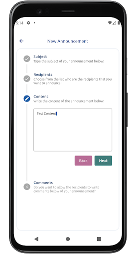 Android application Wafeer screenshort