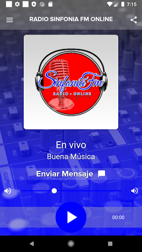 Android application Radio sinfonia fm online screenshort