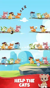 Cat Sort - Match Color Puzzle