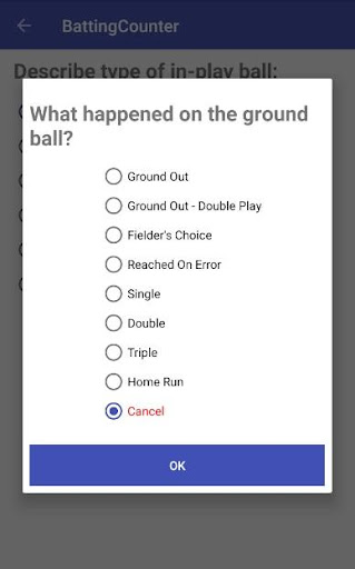 Batting Counter and Stats