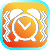 Vibration alarm clock icon