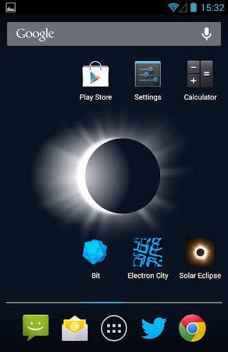Solar Eclipse Live Wallpaper