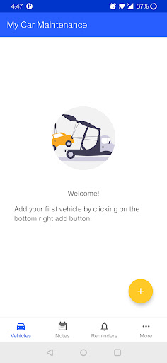 Android application My Car Maintenance screenshort